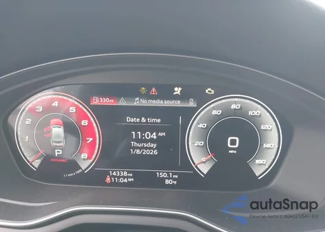 2024 Audi S5 Sportback Premium Plus Tfsi Quattro Tiptronic из США, поврежденный, VIN WAUC4CF58RA105296